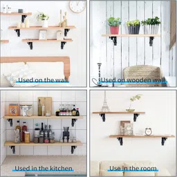 arlife AE-folding shelf bracket 20cm 20 Shelf Bracket image 5