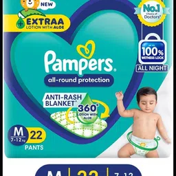 pampers Baby Diapers-M Size(Pack of 1)-25N743 - M-picture-19