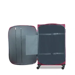 CARRIALL Set Of 2 Red Solid Padded Large Trolley Suitcase image 5