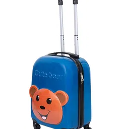 Polo Class Zoo Bear Kids Blue Zoo Bear Hard-Sided Trolley Suitcases - 28 L image 2