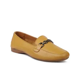 Inc 5 Women Mustard Slip-On Moccasins image 2