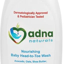 adna Naturals Nourishing Baby Head-to-Toe Wash (Dermatologist & Clinically Approved)-picture-36