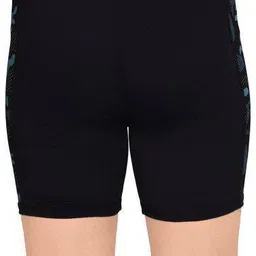 devmode Printed, Polka Print, Self Design, Solid Men Multicolor, Light Blue, Black Tights image 2
