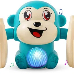 medivedas Tumbling Light & Musical Monkey for Baby Kids Tumbling Monkey-picture-11