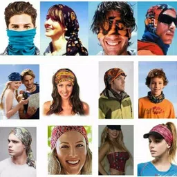 voici Men & Women, Men, Women, Boys, Girls, Boys & Girls Graphic Print Bandana image 2