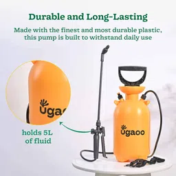 ugaoo Shoulder Pressure Spray Pump (5 LTR) 5 L Hand Held Sprayer image 3