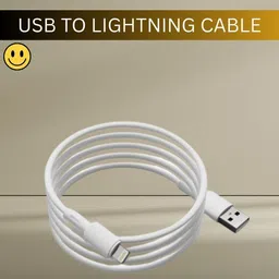 PARADISEECOM Lightning Cable 1 m USB A to Lightning Cable Fast Charger Compatible for iphone 11/12/13/14 proE392-picture-10