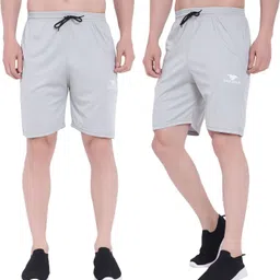 mgc maanu Pack of 2 Solid Men Multicolor Beach Shorts-picture-23