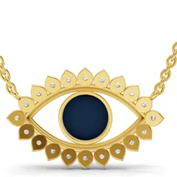 sparq Certified Lab Grown Diamond & BIS Hallmark Pendant With Chain Gold-plated Sterling Silver image 4