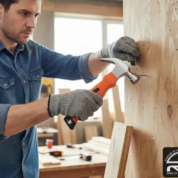 r.s. ME - 2857 CLAW HAMMER Straight Claw Hammer image 2