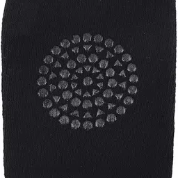 krenz Anti-Slip Protective Cushion for Kids Safety Leg Baby Knee Pads Black Baby Knee Pads image 2