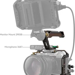 SmallRig Retro Handheld Cage Kit for FUJIFILM X-T5 3872 Camera Rig image 4