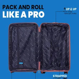 Polo Class Textured Hard-Sided Cabin Trolley Bag image 4