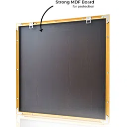 THE NEXT DECOR Golden Painting Square Wall Art image 2