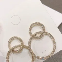 Estailo fashion Circular Drop Earrings-picture-24