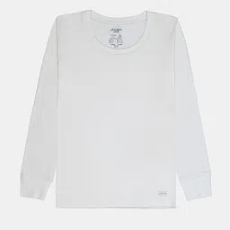 Jockey Kids Ribbed Round Neck Long Sleeves Combed Cotton Top Thermal image 2