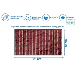 The Furnishing Tree Red Plastic Refrigerator Cover image 5