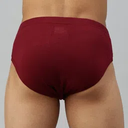 MACHO Men Pack Of 9 Mid-Rise Anti Bacterial Basic Briefs image 5