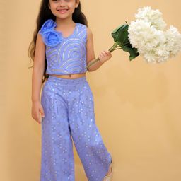 LIL DRAMA Girls Printed Top with Trousers-picture-41