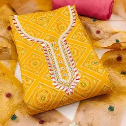 DIVASTRI Printed Unstitched Dress Material-picture-26