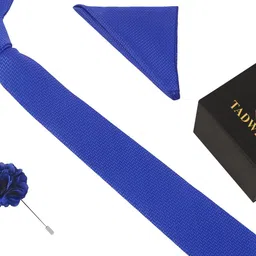 TADWILL Men Checked Broad Tie image 3