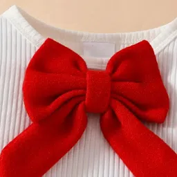 BR WORLD COLLECTION Girls Self Design Round Neck Top With Skirt image 2