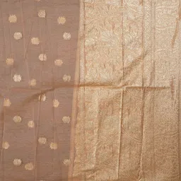 SHADOW & SAINING Floral Embroidered Beads And Stones Unstitched Dress Material image 2