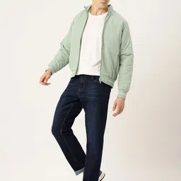 Monte Carlo Striped Detail Bomber Jacket image 3