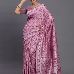 Astita Ethnic Motifs Woven Design Saree image 3