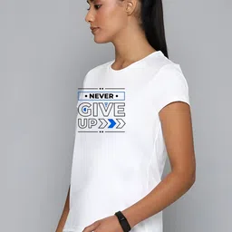 SZN Women Printed Applique T-shirt image 3
