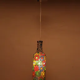 1ST TIME White & Red Textured Ceiling Lamp-picture-32