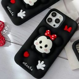 CASE CREATION iPhone 15 Pro Max Minnie 3D Cartoon Back Case-picture-46