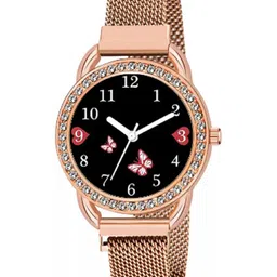 Miss Perfect Women Embellished Dial & Bracelet Style Straps Analogue Watch DF74-picture-35