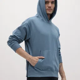 The Roadster Life Co. Hooded Sweatshirt with Zip Detail image 2