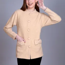 AREEMAS Women Woollen Top cardigan-image-78
