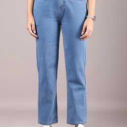 V-Mart Women Regular Fit Mid-Rise Light Fade Jeans-image-77