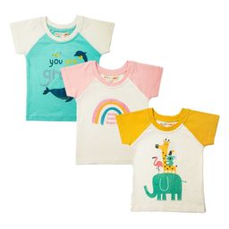 TIDY SLEEP Kids 3 Printed Moisture Wicking Applique T-shirt-picture-17