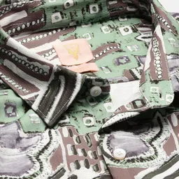 SHOWOFFFF Men Standard Slim Fit Printed Casual Shirt image 4