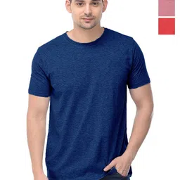 COLOR CAPITAL Unisex Pack Of 3 Cotton T-Shirts-picture-14