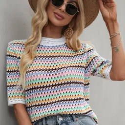Oh Rare Women Cable Knit Pullover-picture-23