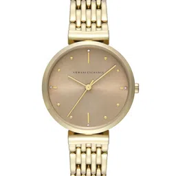 Armani Exchange Women Embellished Dial & Stainless Steel Straps Analogue Watch AX5916-picture-12