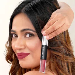 Bella Vita Organic Two Good Liquid Lipstick & Lip Gloss- Two Two Charming image 4