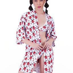 GuSo Shopee Women White Nylon Baby Dolls-picture-42