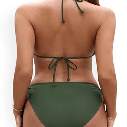 shubh fashion NVYARI Halter-Neck Swim Bikini Set image 3