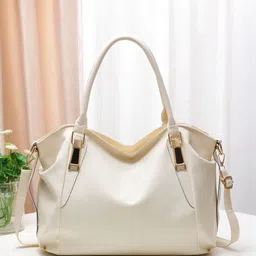 PURPLEHUNT Women Solid Structured Leather Shoulder Bag-picture-14