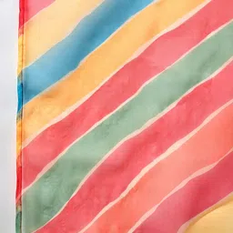 InWeave Women Solid A-Line Kurta with Palazzos & Dupatta image 4