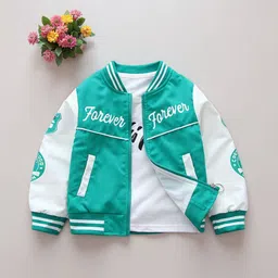 YK Green Long Sleeve Printed Kids Sweaters-picture-21