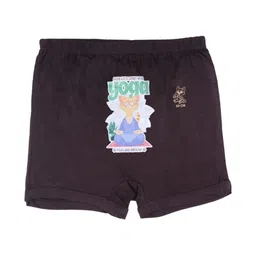 Kids Basket Girls Pack Of 10 Cotton Printed Mid-Rise Boy Shorts image 2