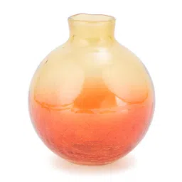 Fabindia Red Glass Table Vase image 3
