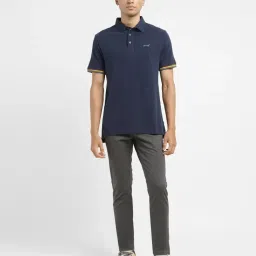 levi's Men's Solid Slim Fit Polo T-shirt image 1